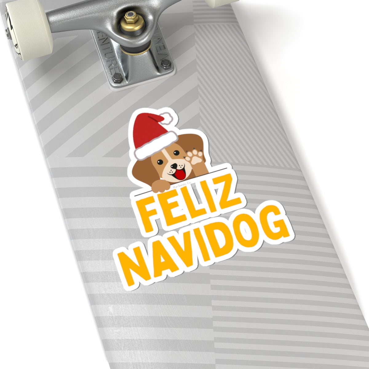 Feliz Navidog Kiss-Cut Sticker