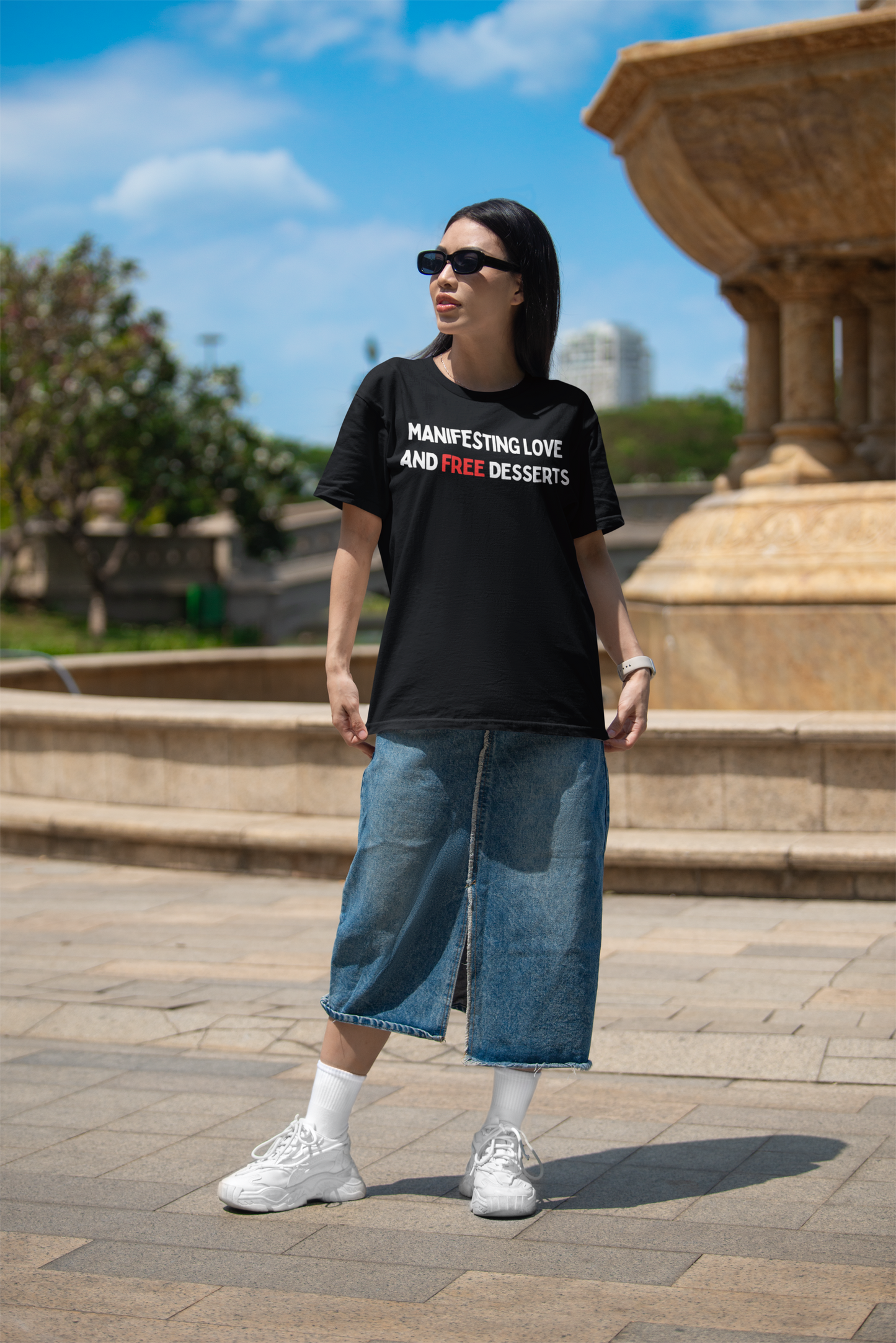 Manifesting Love and FREE Desserts T-shirt