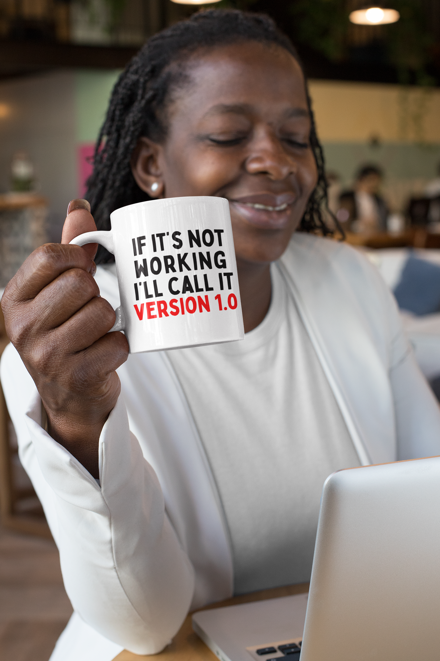 If It's Not Working, I'll Call It Version 1.0 Mug