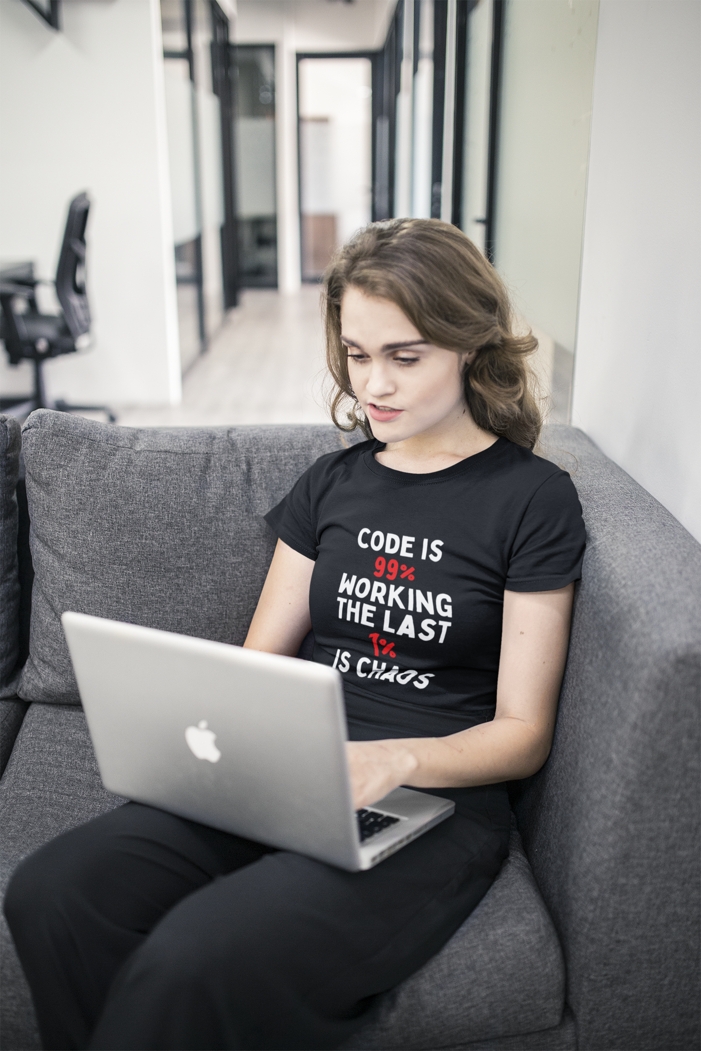 Code Is 99% Working, The Last 1% Is Chaos T-Shirt