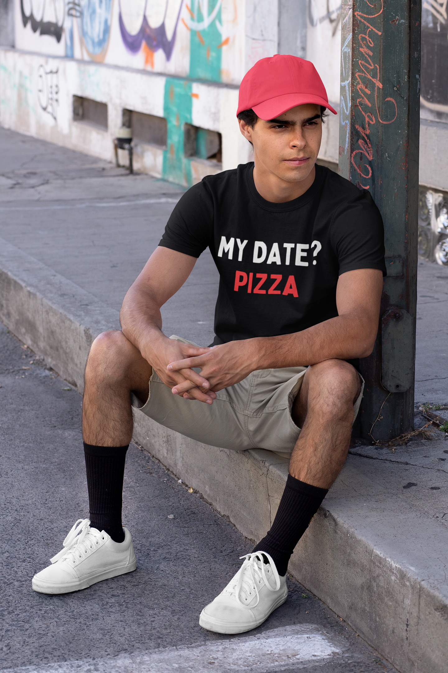 My Date? Pizza T-Shirt