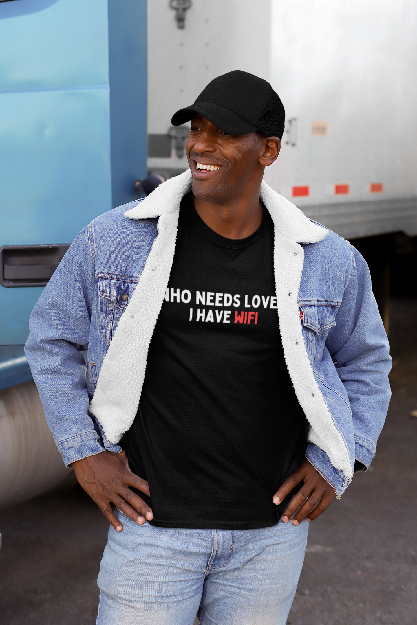 Who Needs Love? I have WiFi T-Shirt