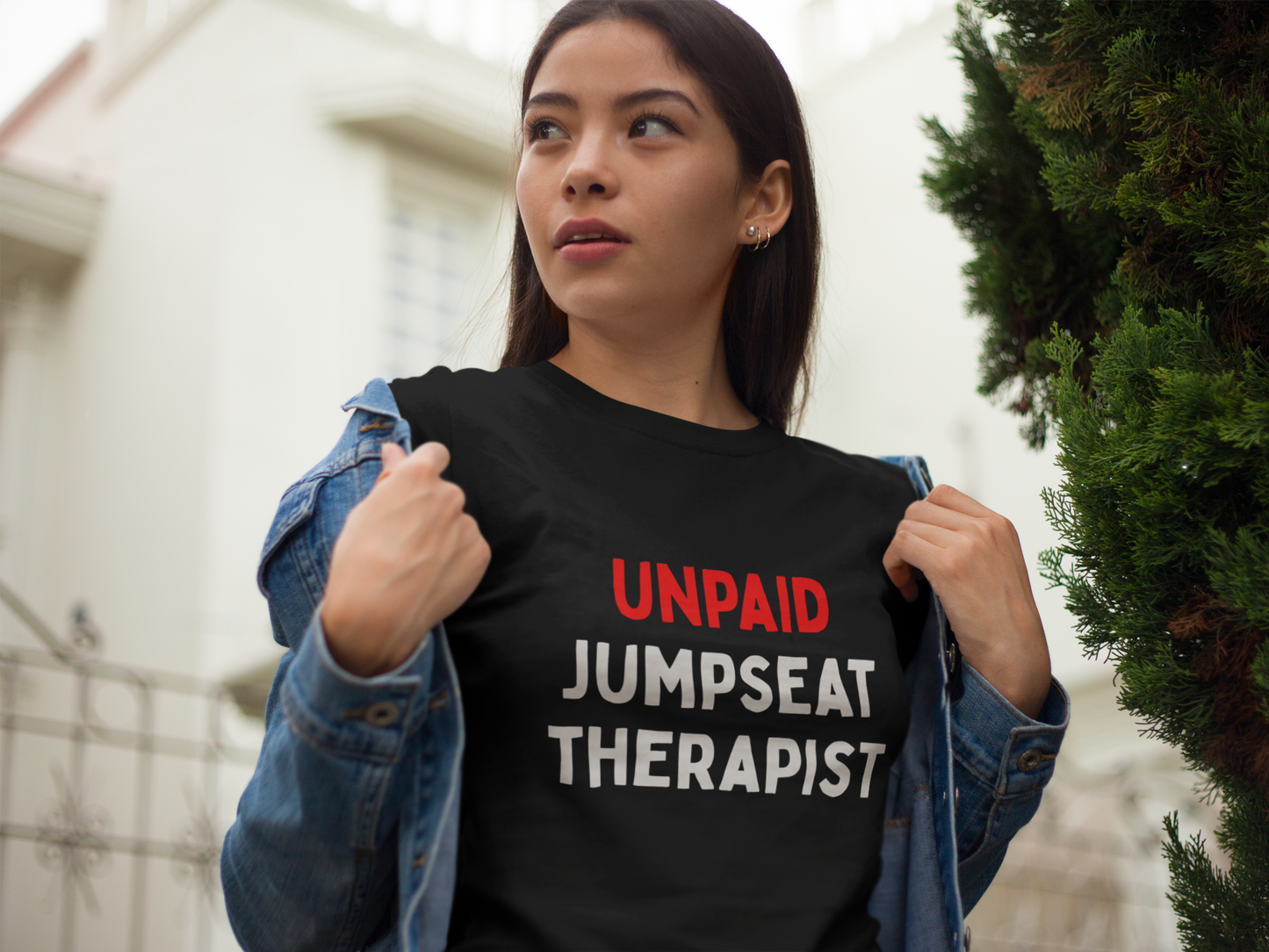 Unpaid Jumpseat Therapist T-Shirt