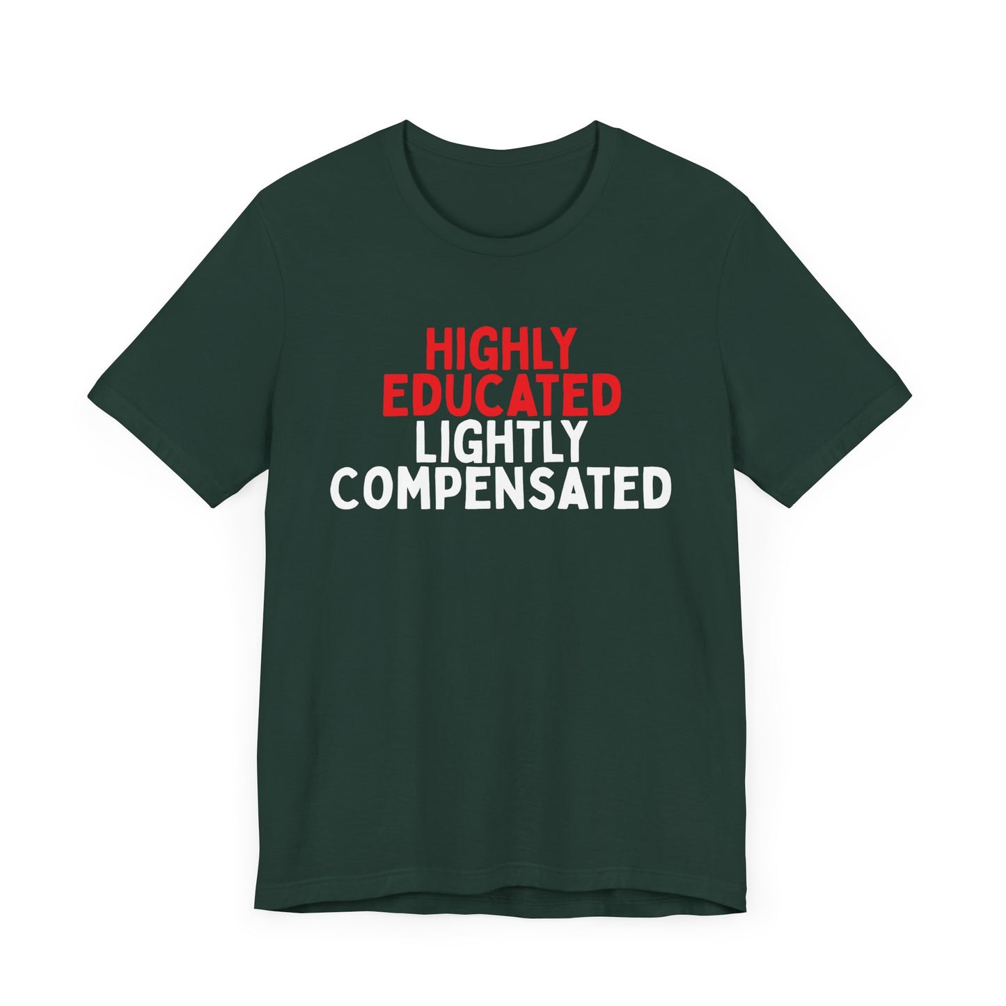 Highly Educated, Lightly Compensated T-Shirt