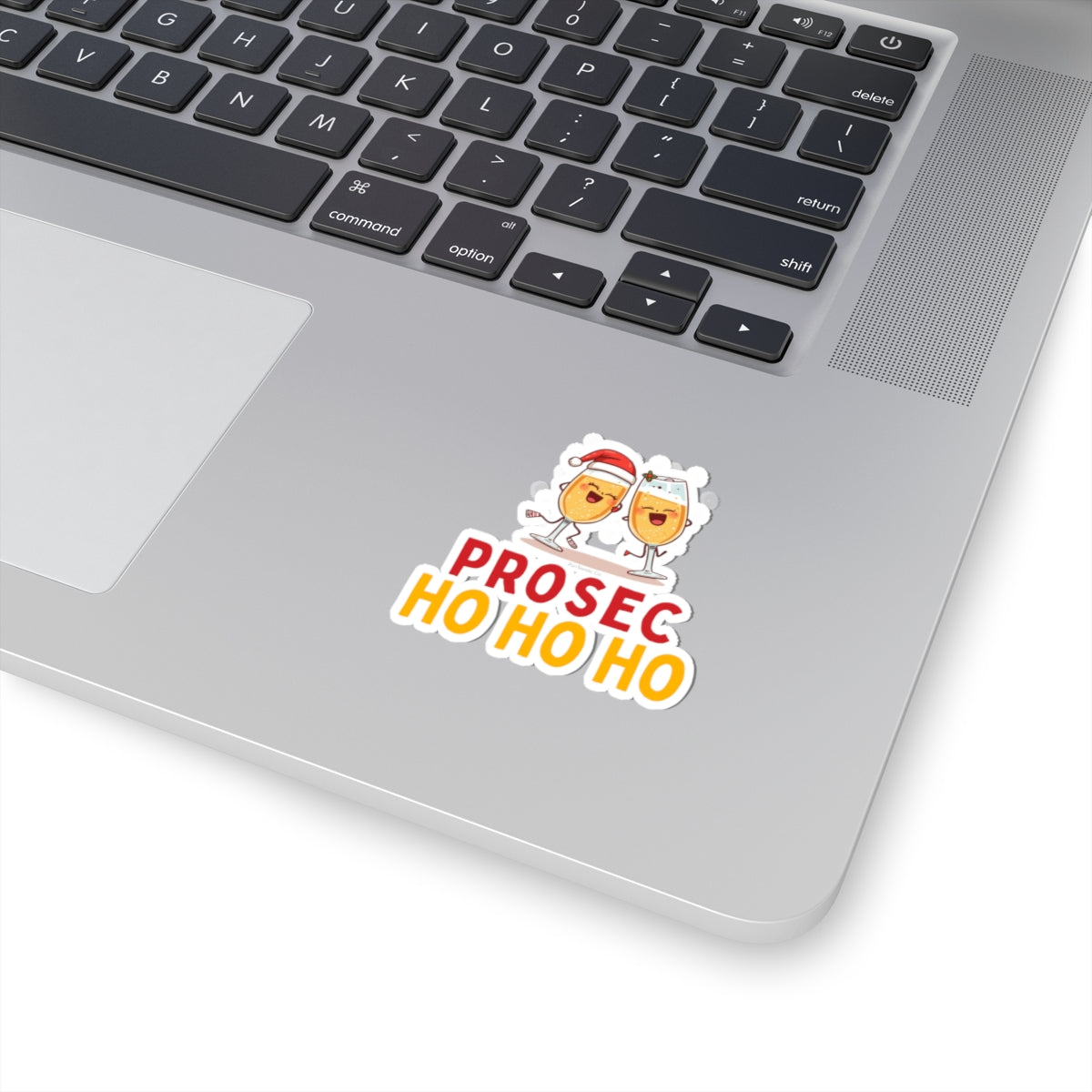 Prosec Ho Ho Ho Kiss-Cut Sticker