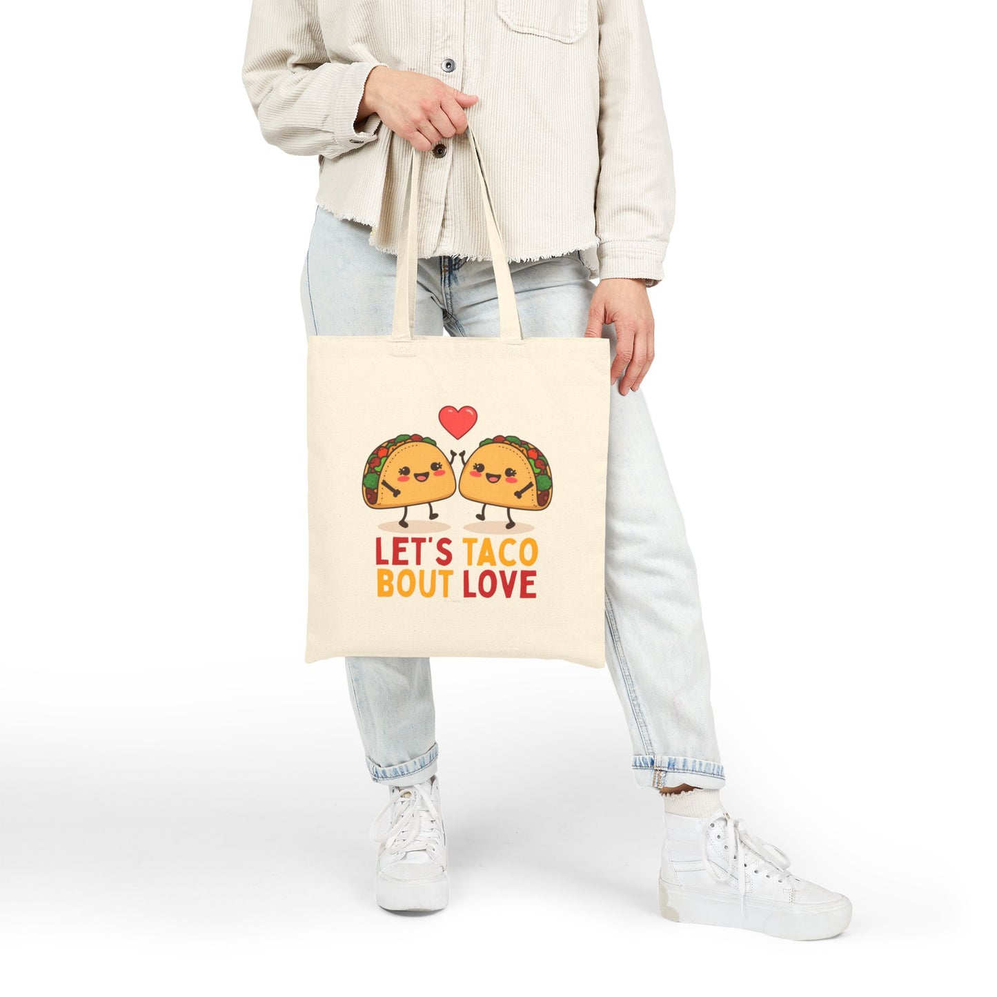 Let's Taco 'Bout Love Tote Bag