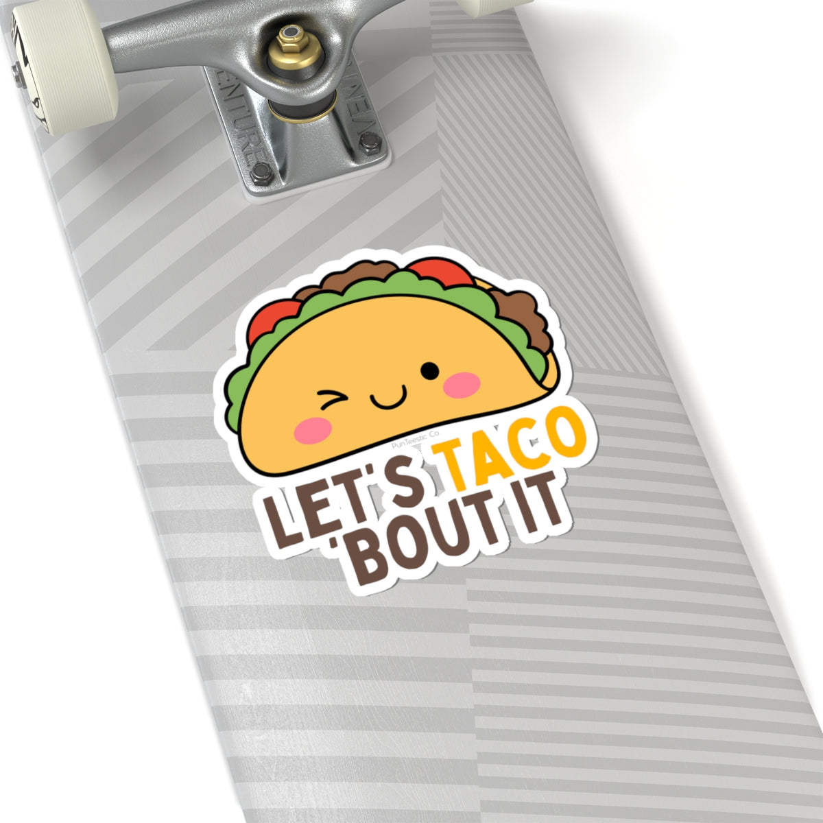 Let's Taco 'Bout It Kiss-Cut Stickers