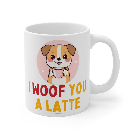 I Woof You A Latte Mug