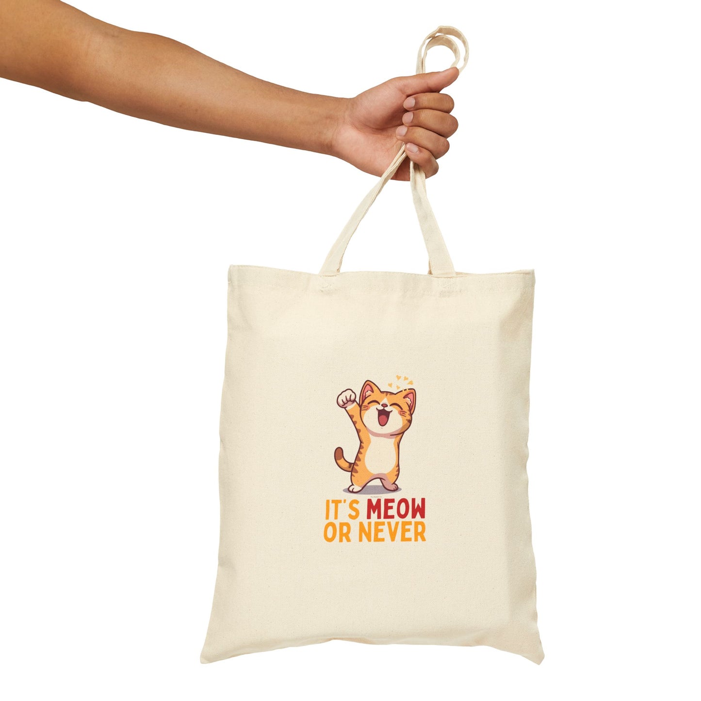 It's Meow or Never Tote Bag