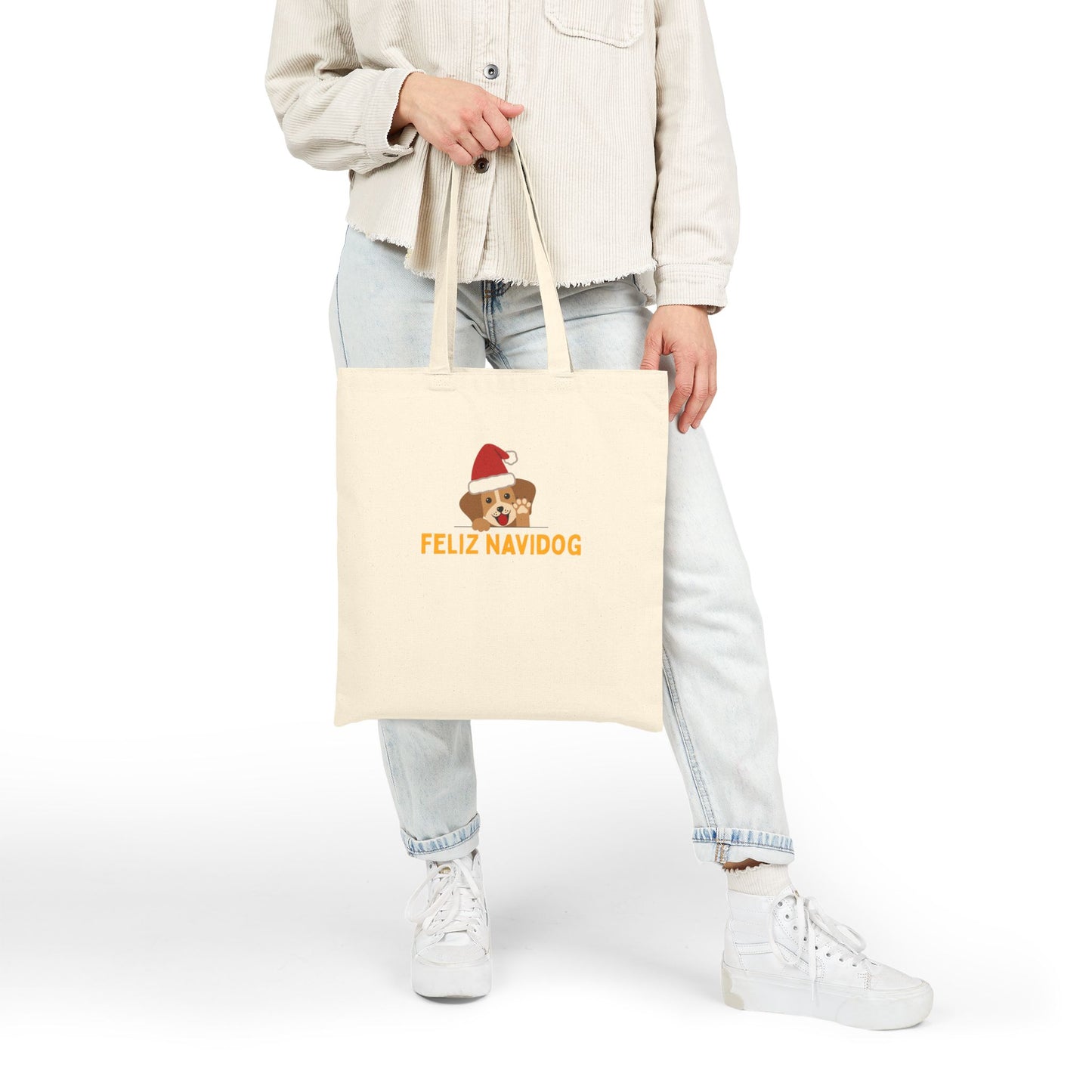 Feliz Navidog Tote Bag