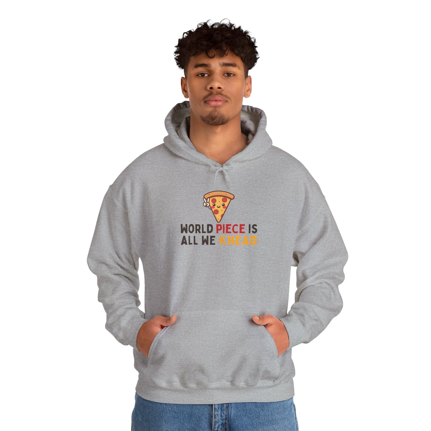 World Piece is All We Knead Unisex Hoodie