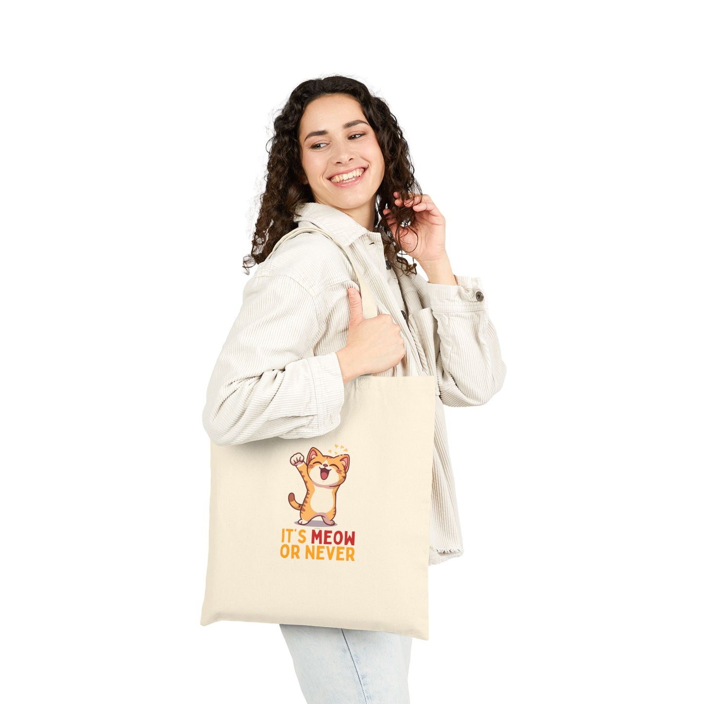 It's Meow or Never Tote Bag