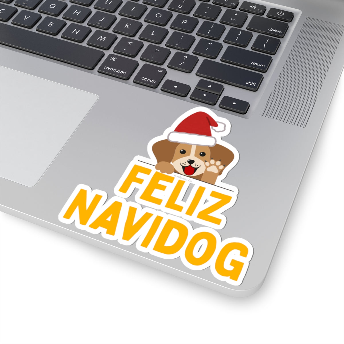 Feliz Navidog Kiss-Cut Sticker