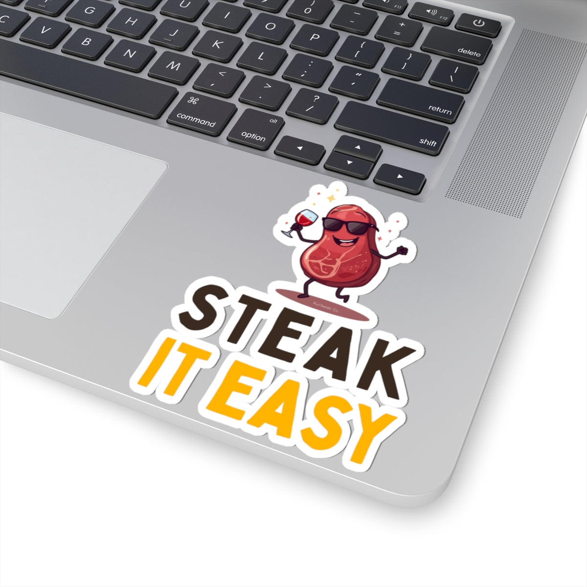 Steak It Easy Kiss-Cut Stickers