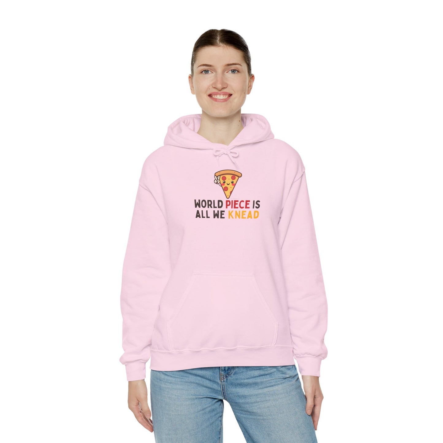 World Piece is All We Knead Unisex Hoodie