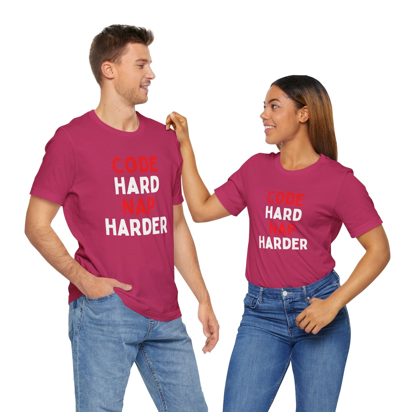 Code Hard, Nap Harder T-Shirt