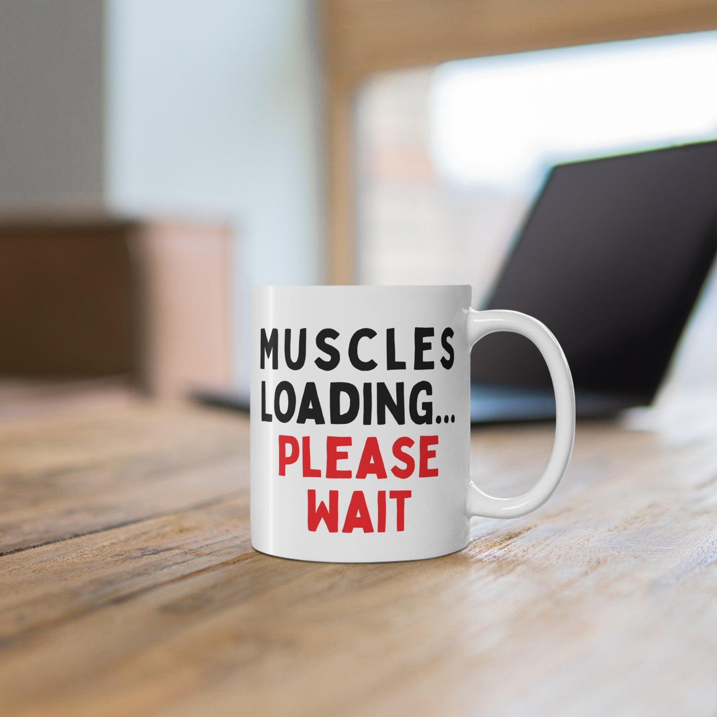 Muscles Loading... Please Wait Mug