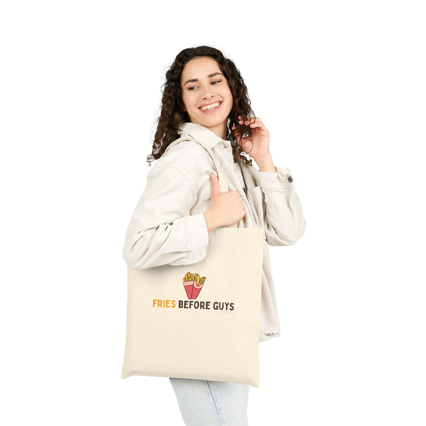 Fries Before Guys Tote Bag