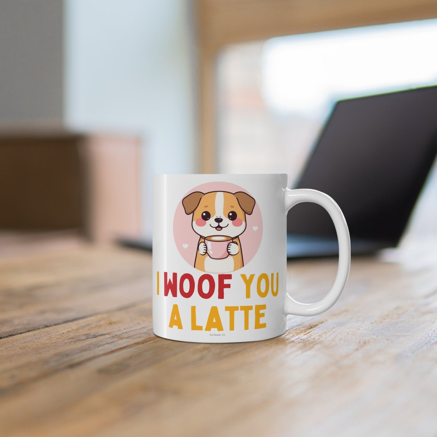 I Woof You A Latte Mug