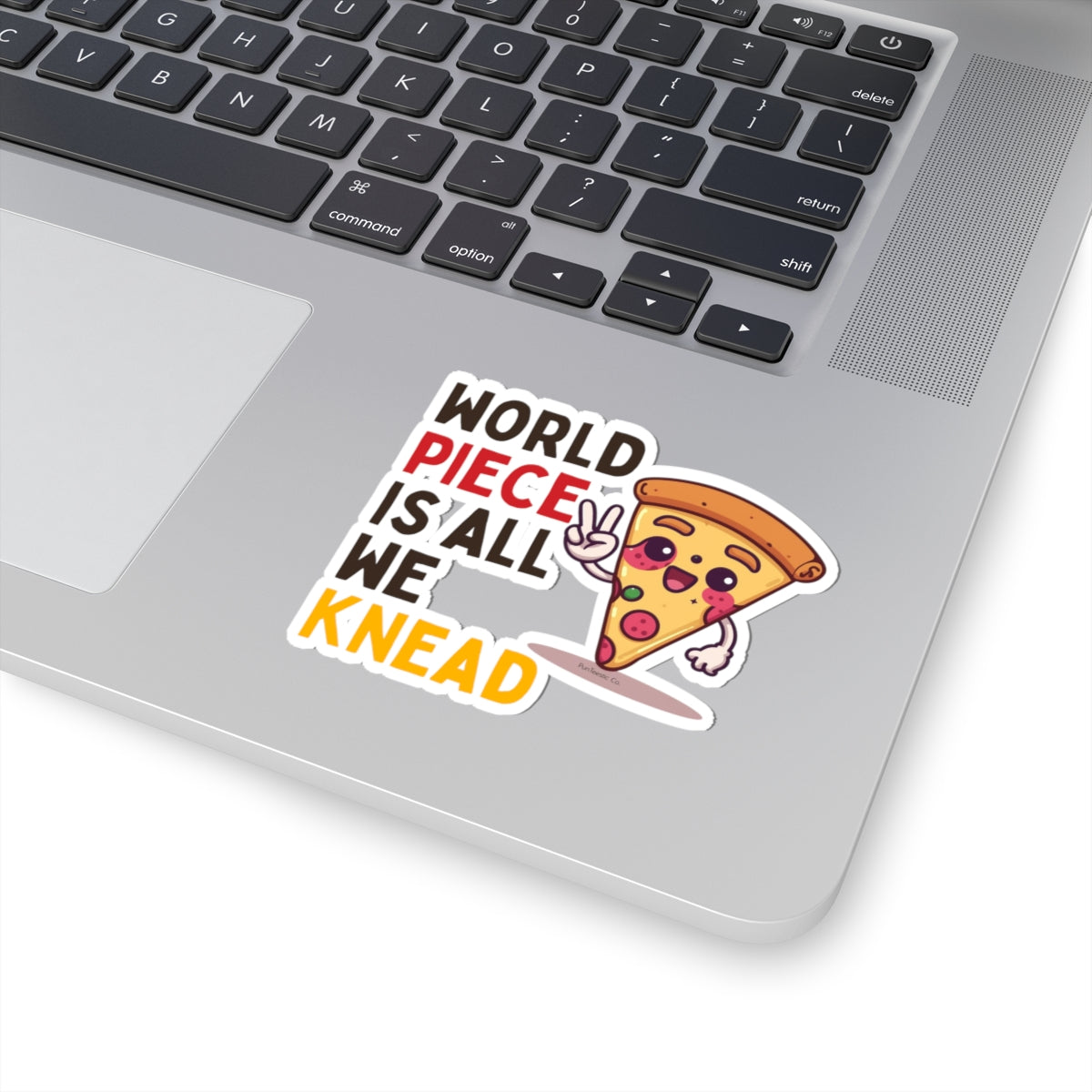 World Piece Is All We Knead Kiss-Cut Stickers