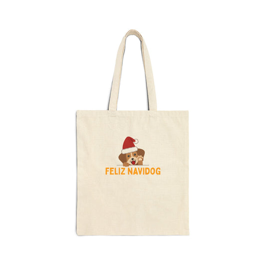 Feliz Navidog Tote Bag