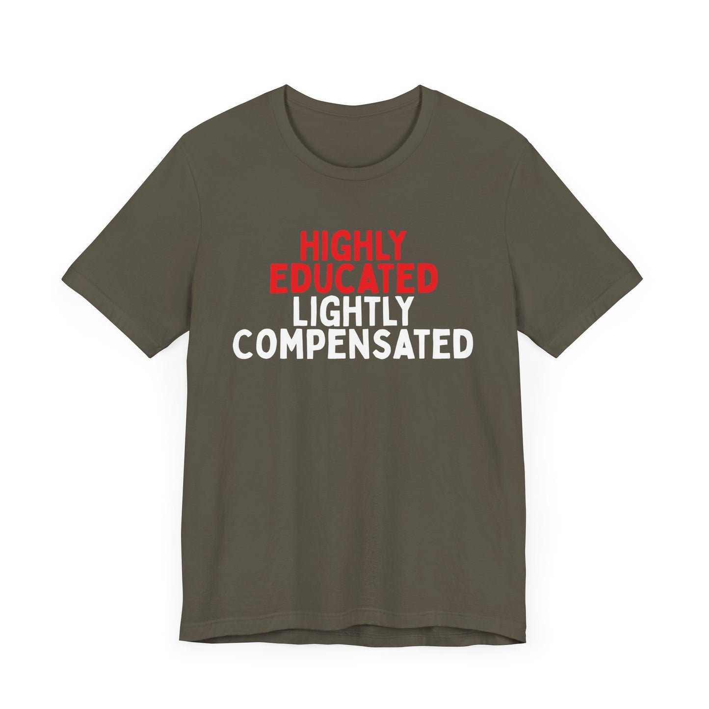 Highly Educated, Lightly Compensated T-Shirt