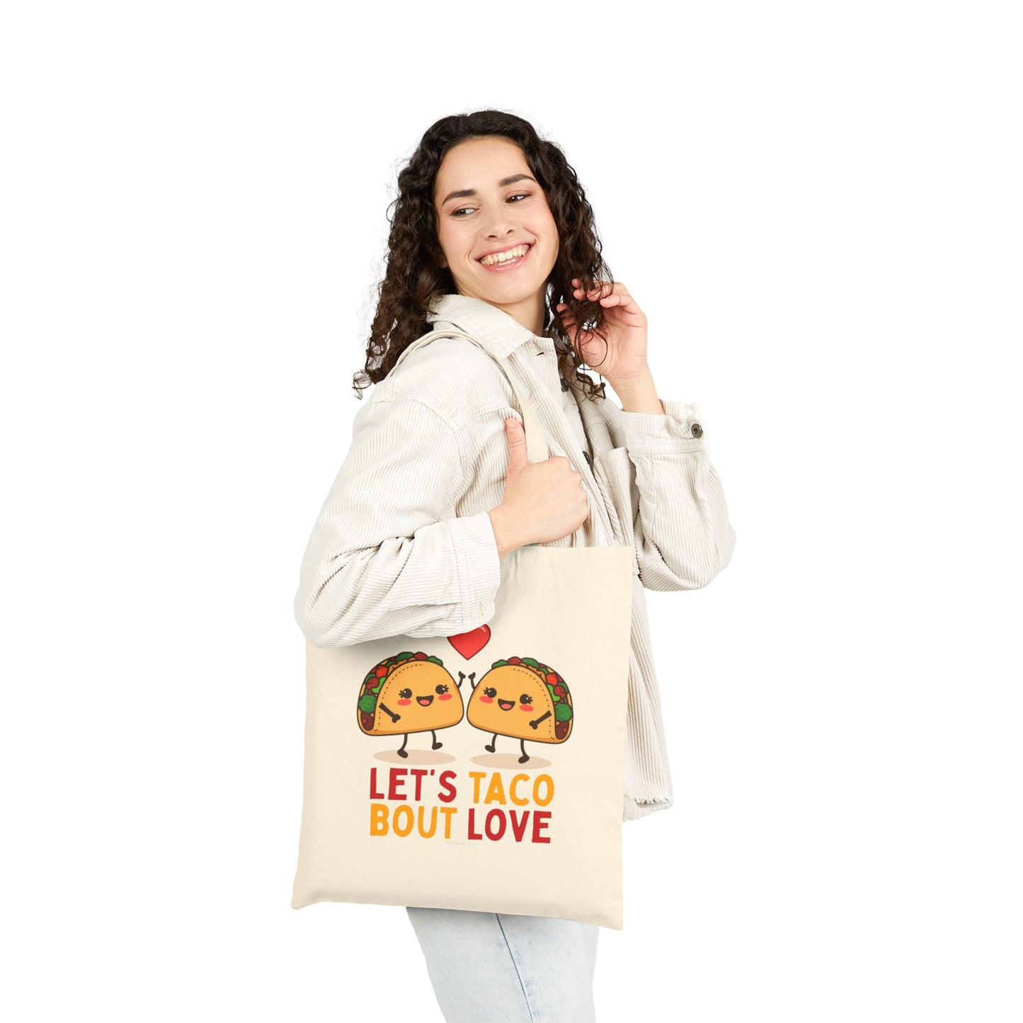 Let's Taco 'Bout Love Tote Bag