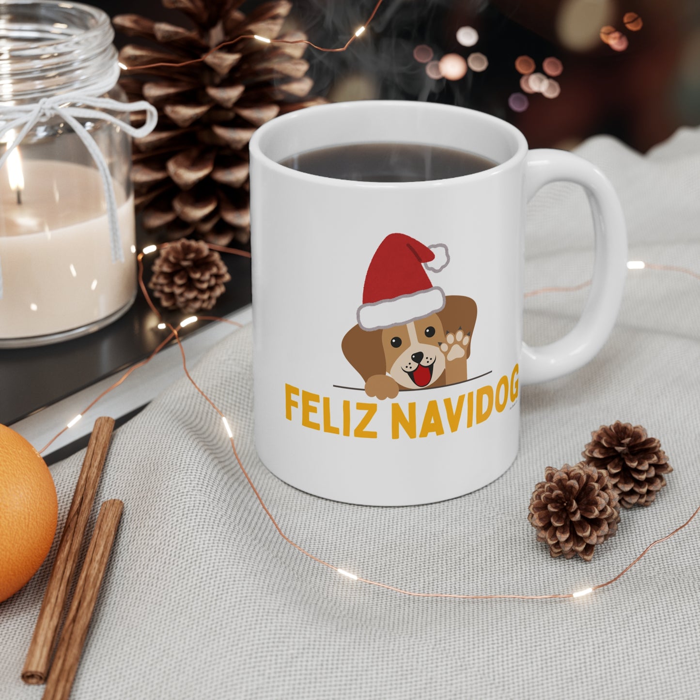 Feliz Navidog Mug