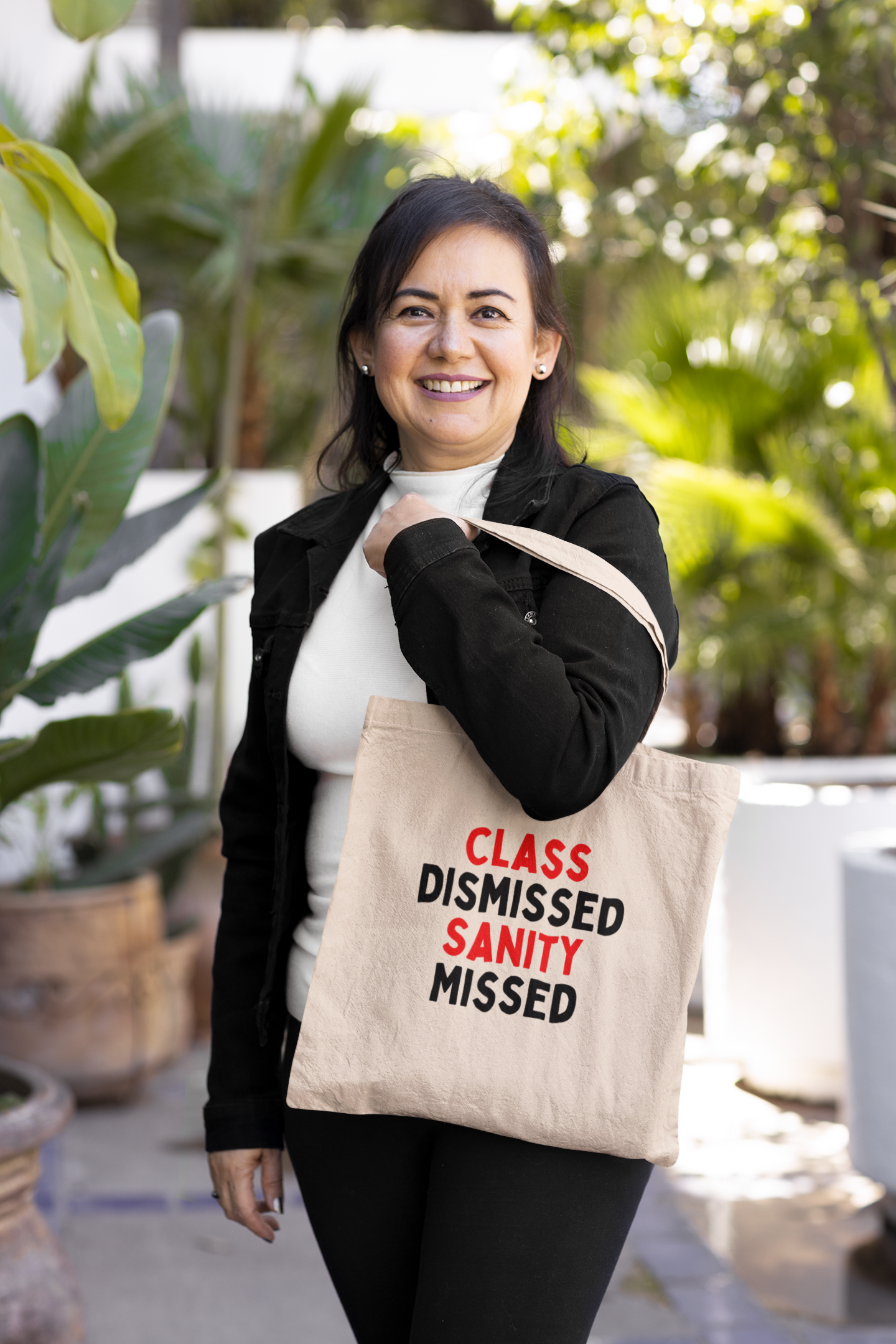 Class Dismissed, Sanity Missed Tote Bag