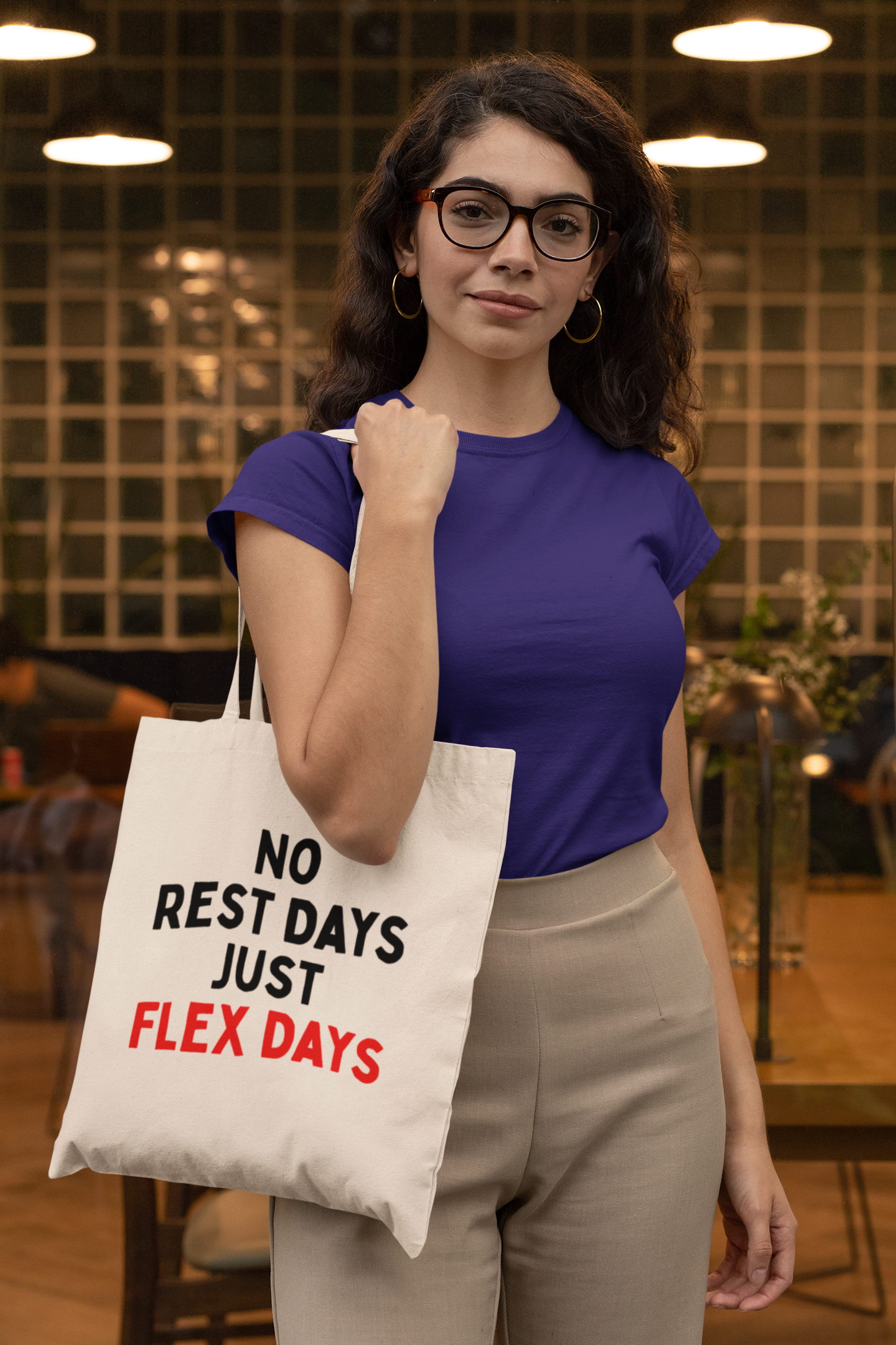 No Rest Days, Just Flex Days Tote Bag