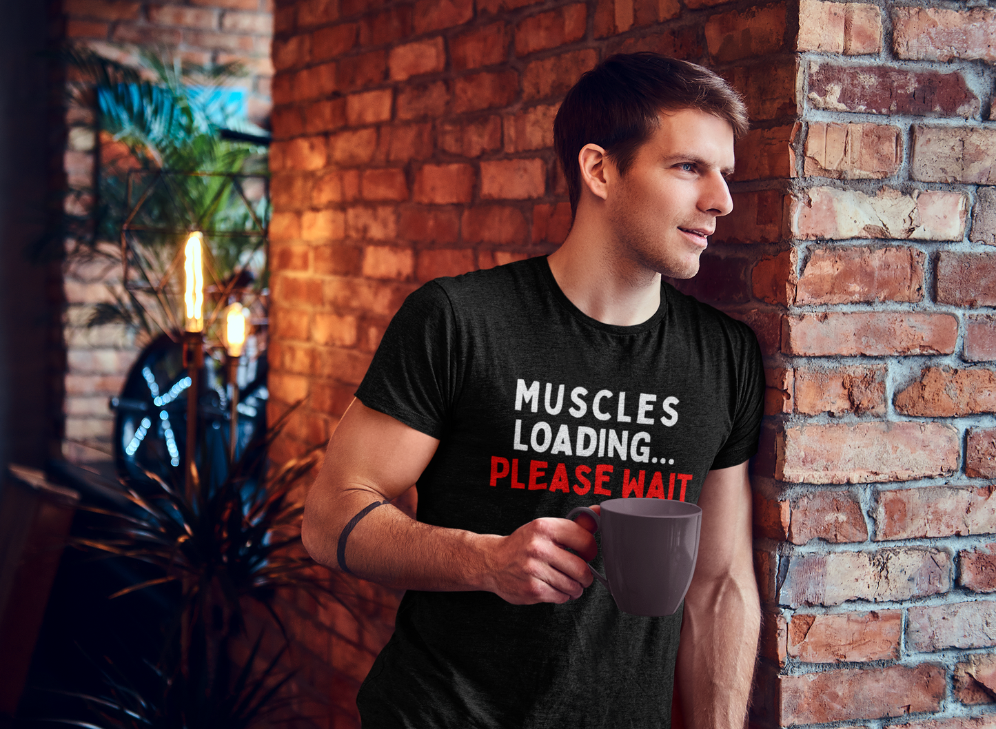 Muscles Loading...Please Wait T-Shirt