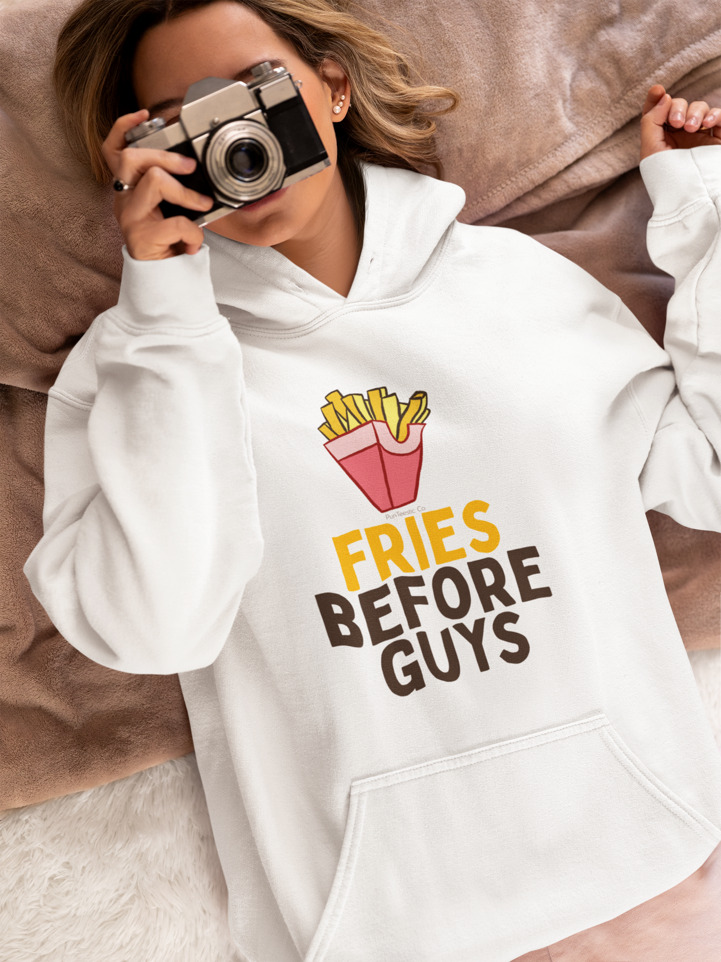 Fries Before Guys Hoodie