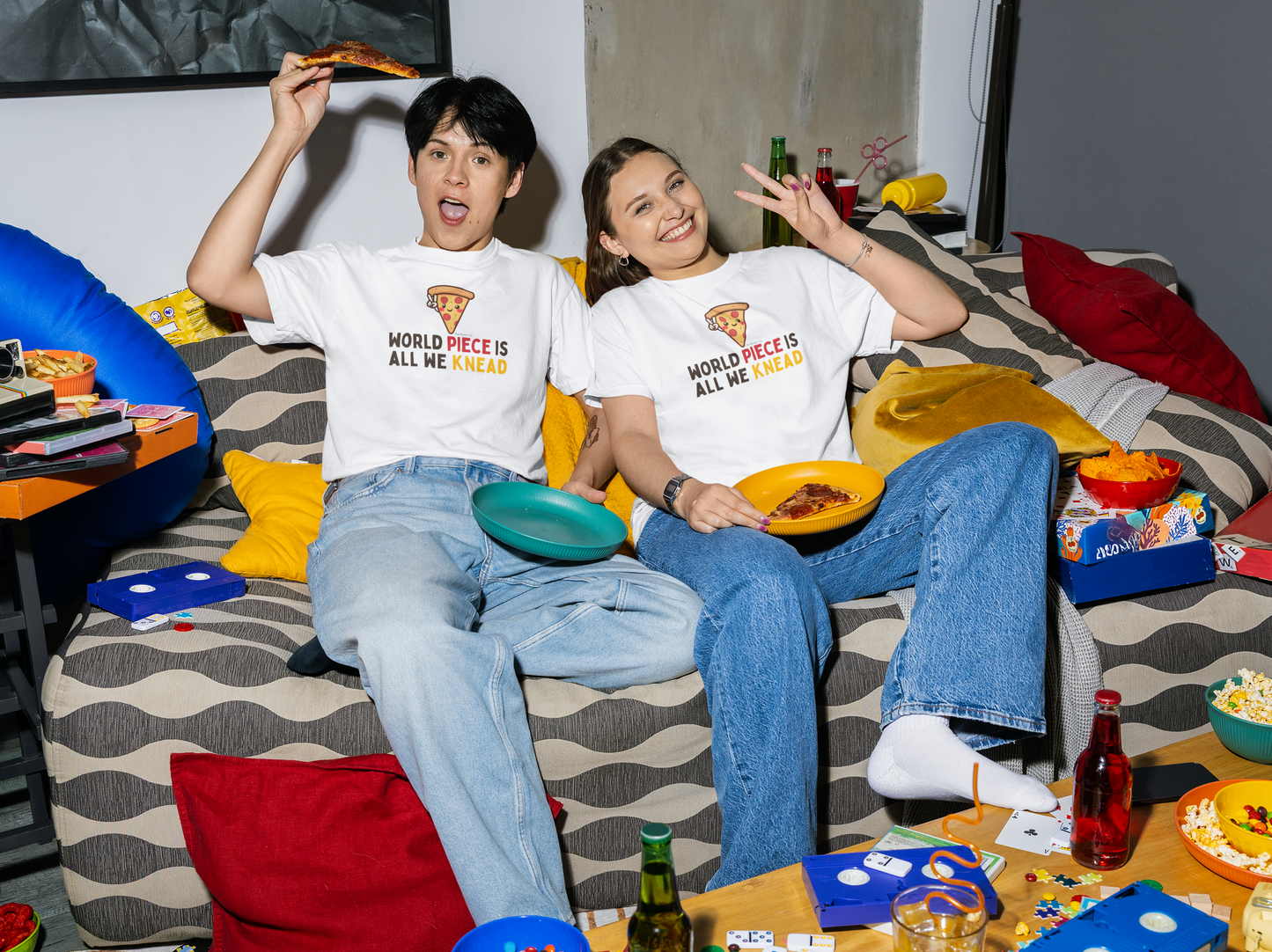 World Piece is All We Knead T-Shirt