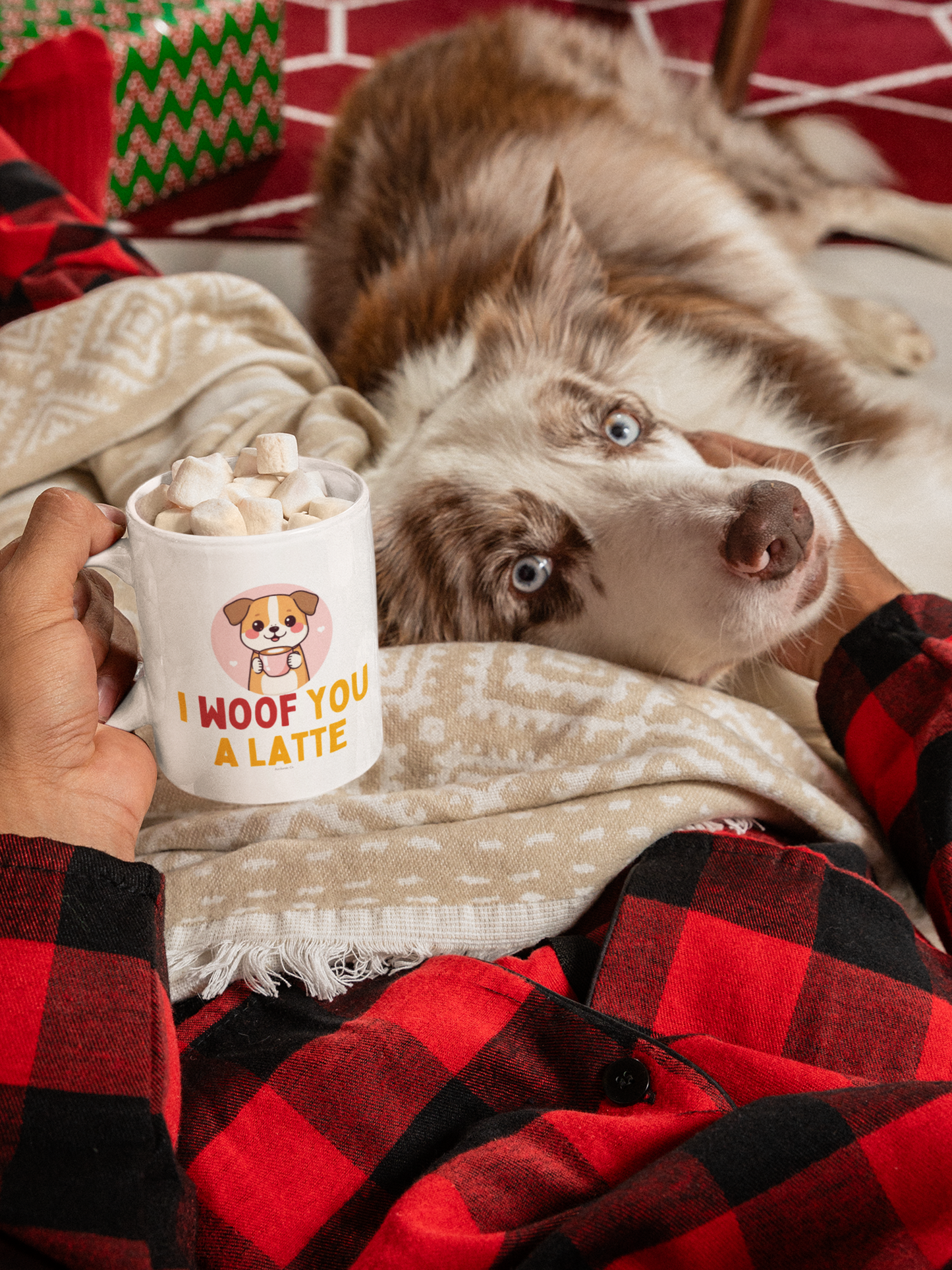 I Woof You A Latte Mug