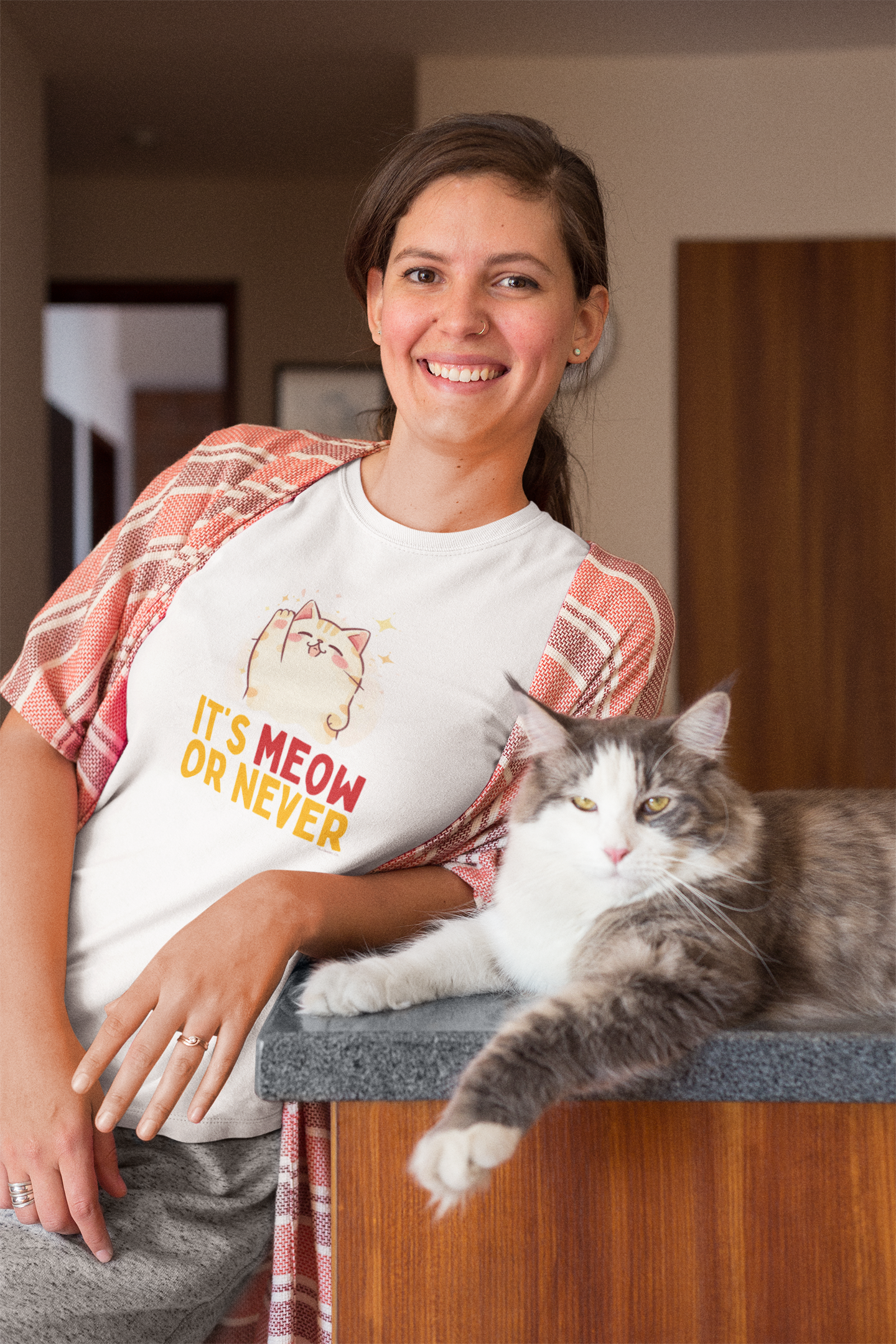 It’s Meow or Never T-Shirt