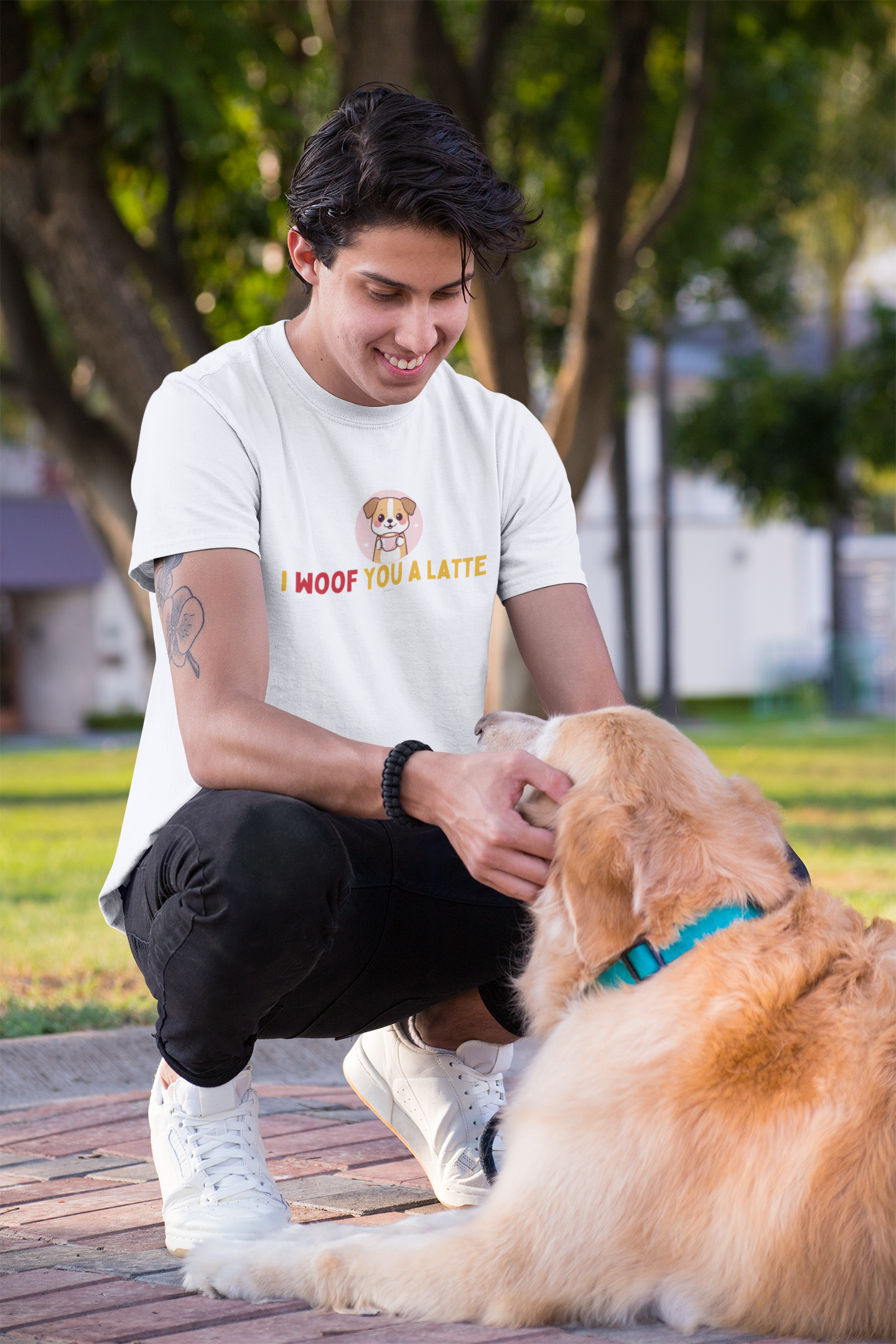 I Woof You A Latte T-Shirt